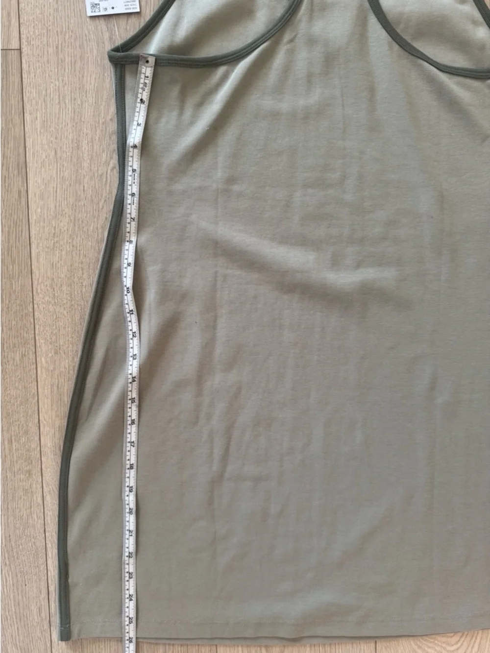 Green Racerback Tank Dress - Picture 5 of 8